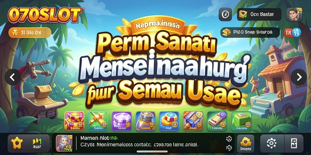 Tampilan menarik dari gameplay <strong>070SLOT</strong> yang memikat dan penuh warna.