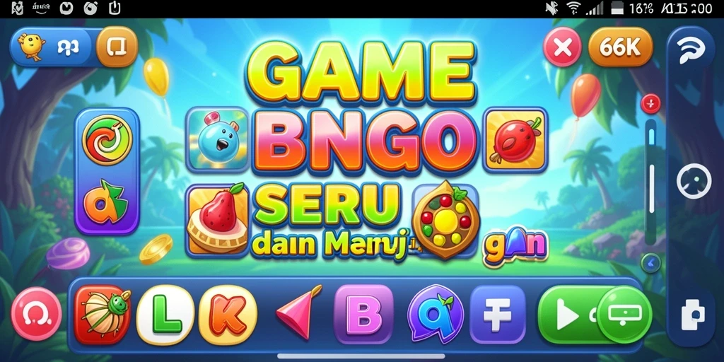 Screenshot gameplay Bingo 66K dengan pengguna yang sedang bermain.