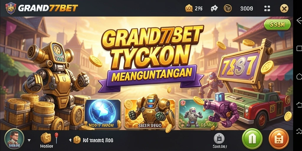 Tangkapan layar menampilkan gameplay Tycoon yang menarik dan penuh strategi.