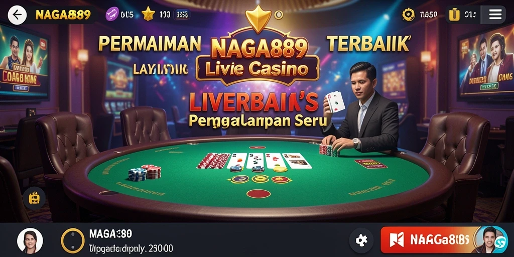 Tampilan gameplay real-time NAGA889 yang seru dan interaktif.