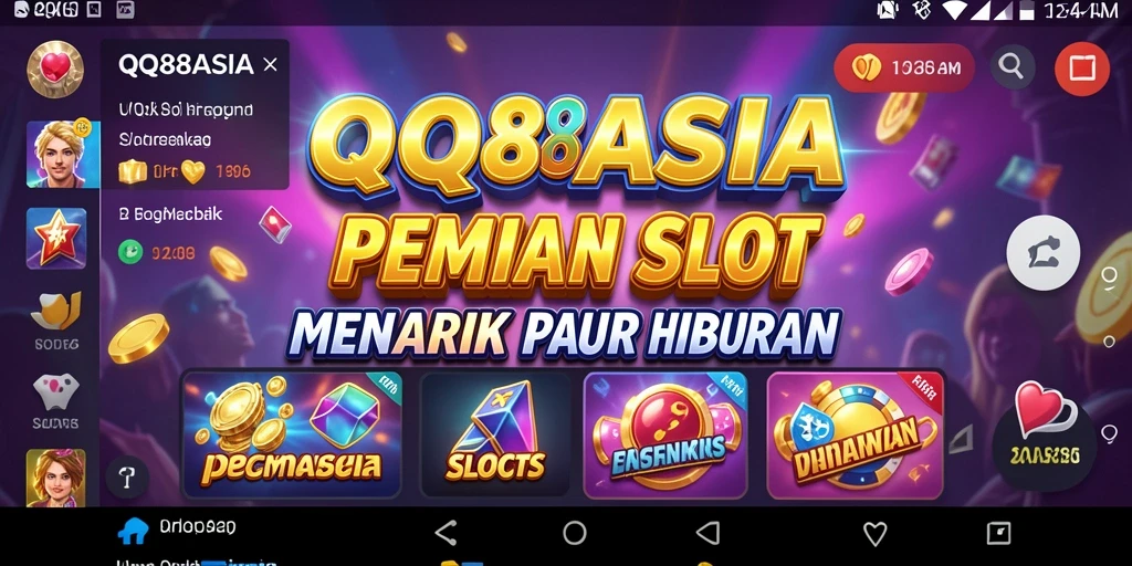 Screenshot utama QQ88ASIA menampilkan gameplay slot yang seru dan menarik.