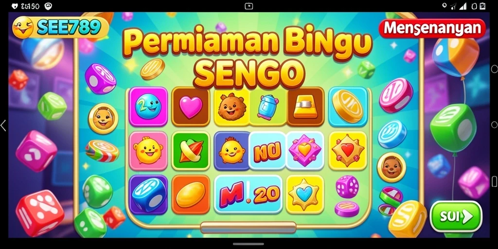 Gameplay seru dari game Bingo yang mengasyikkan.