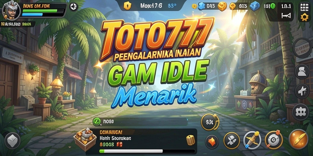 Tampilan gameplay TOTO777 yang menarik dengan elemen Idle yang menawan.